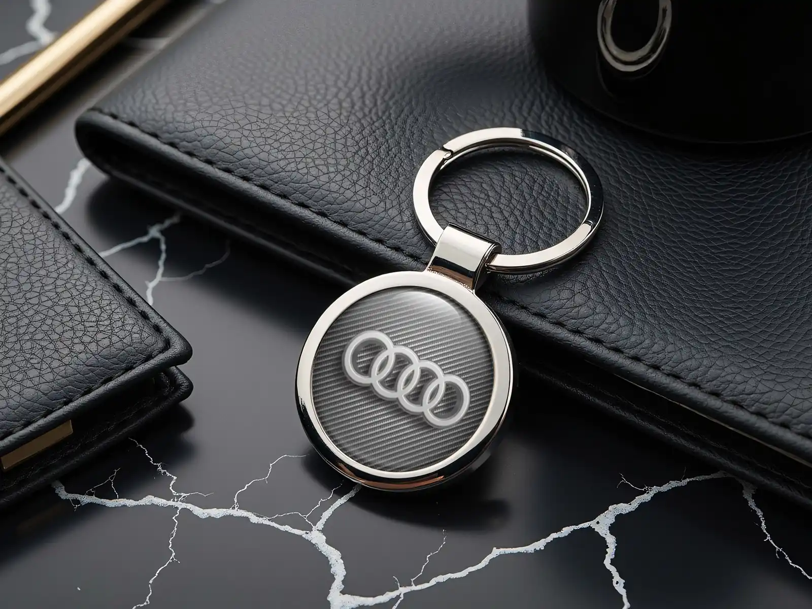 Audi Porte-clés Métal Personnalisé Logo Limitée